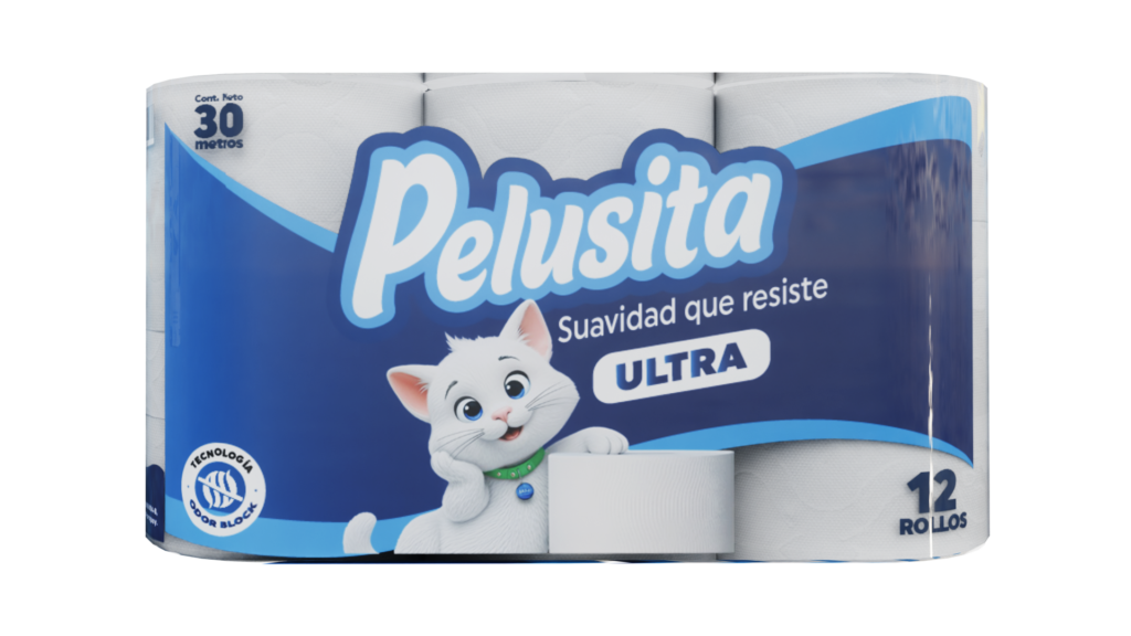 Papel higiénico Pelusita Ultra 12 rollos